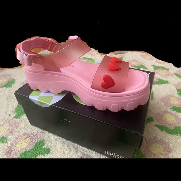 Lazy oaf X Melissa platform sandals - Picture 3 of 4